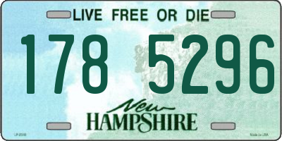 NH license plate 1785296