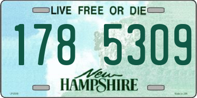 NH license plate 1785309
