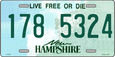 NH license plate 1785324