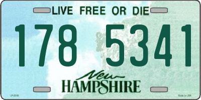 NH license plate 1785341