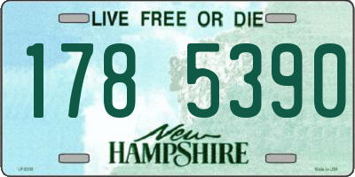 NH license plate 1785390
