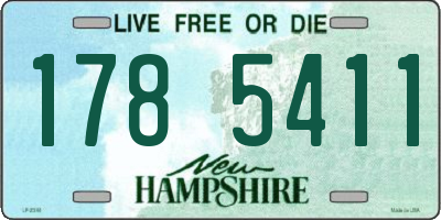 NH license plate 1785411