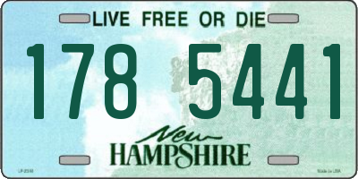 NH license plate 1785441