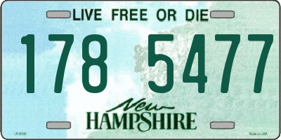 NH license plate 1785477