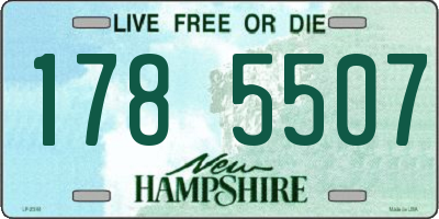 NH license plate 1785507