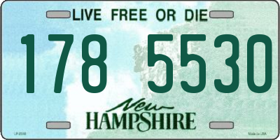 NH license plate 1785530