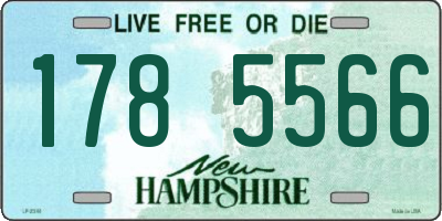 NH license plate 1785566
