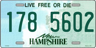 NH license plate 1785602