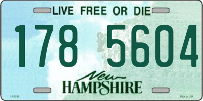 NH license plate 1785604