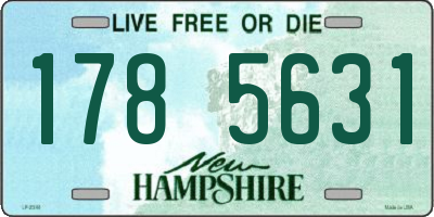 NH license plate 1785631