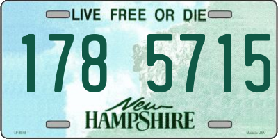 NH license plate 1785715