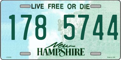 NH license plate 1785744