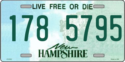 NH license plate 1785795