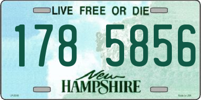 NH license plate 1785856