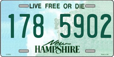 NH license plate 1785902