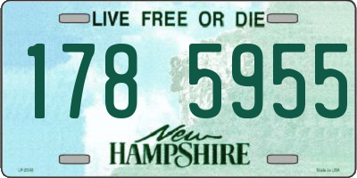 NH license plate 1785955