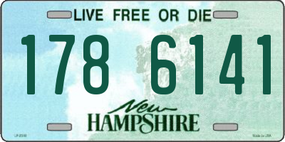 NH license plate 1786141