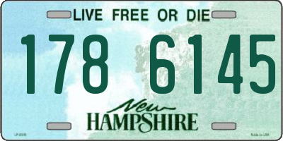 NH license plate 1786145
