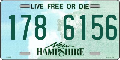 NH license plate 1786156
