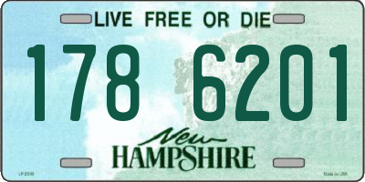 NH license plate 1786201