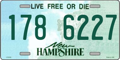 NH license plate 1786227