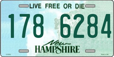 NH license plate 1786284