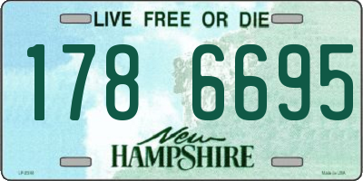 NH license plate 1786695