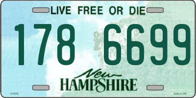 NH license plate 1786699