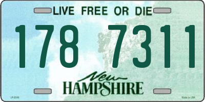 NH license plate 1787311