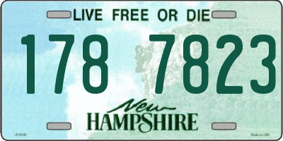 NH license plate 1787823