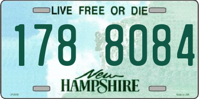 NH license plate 1788084