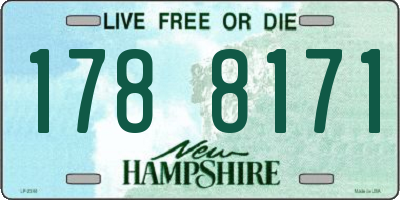 NH license plate 1788171