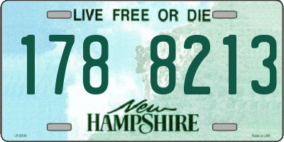 NH license plate 1788213