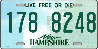 NH license plate 1788248