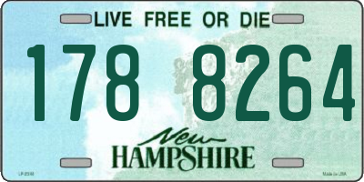 NH license plate 1788264