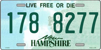 NH license plate 1788277