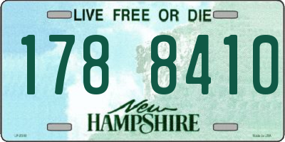 NH license plate 1788410