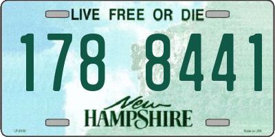 NH license plate 1788441