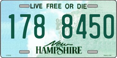 NH license plate 1788450