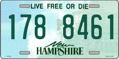 NH license plate 1788461