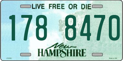 NH license plate 1788470