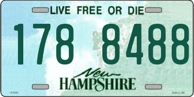 NH license plate 1788488