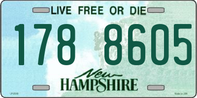 NH license plate 1788605