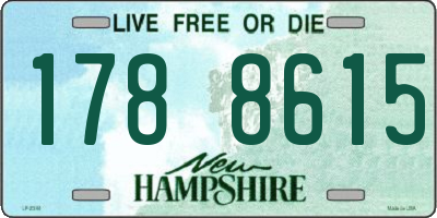 NH license plate 1788615