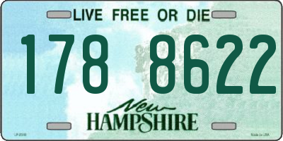 NH license plate 1788622