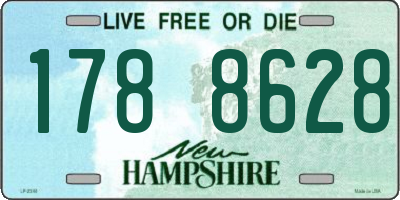 NH license plate 1788628