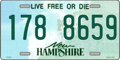 NH license plate 1788659