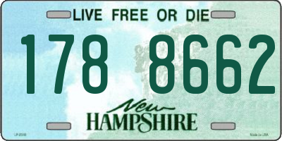 NH license plate 1788662