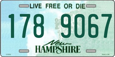 NH license plate 1789067