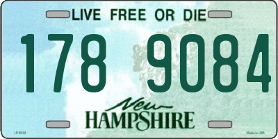 NH license plate 1789084